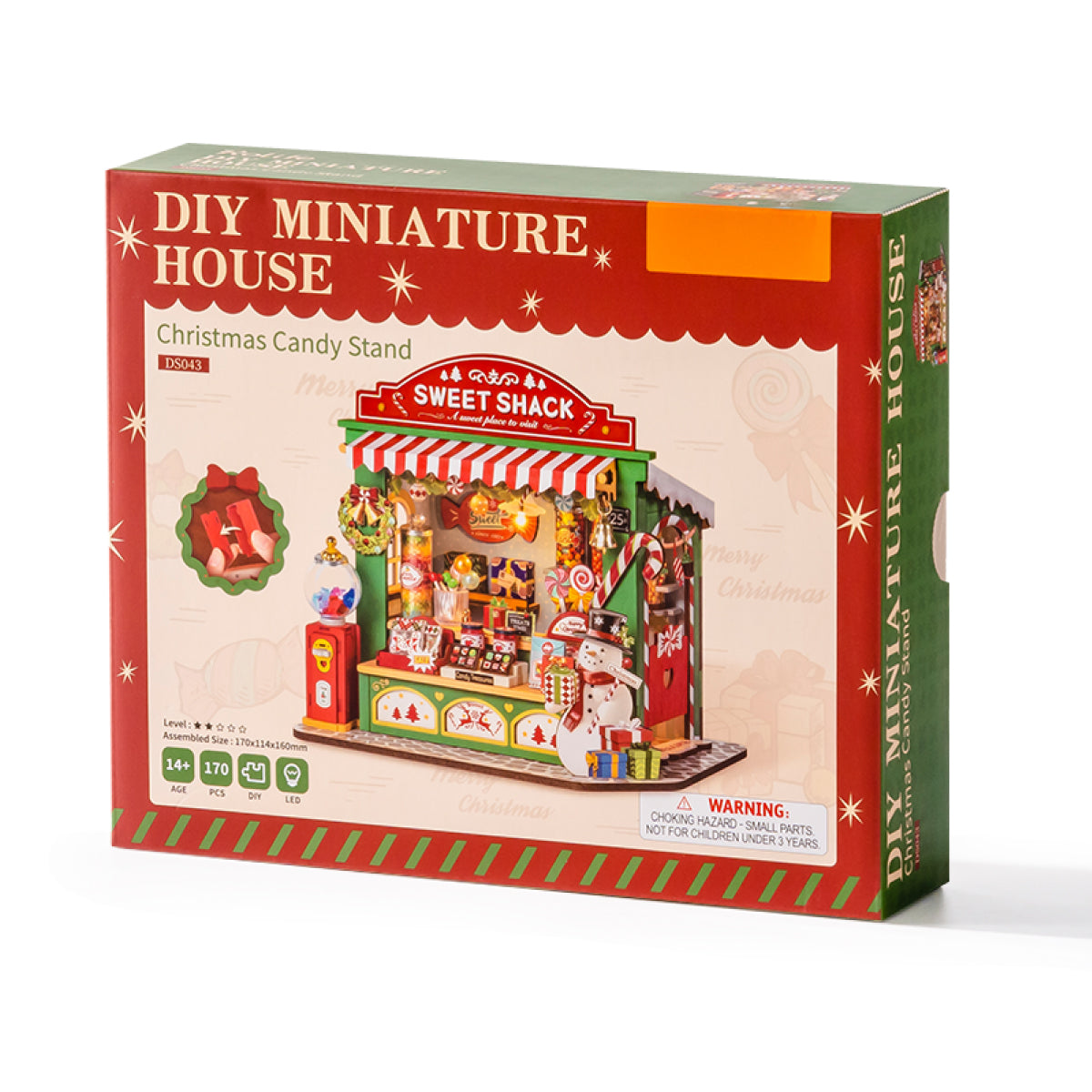 Rolife DIY Miniature House -  Christmas Candy Stand  DS043