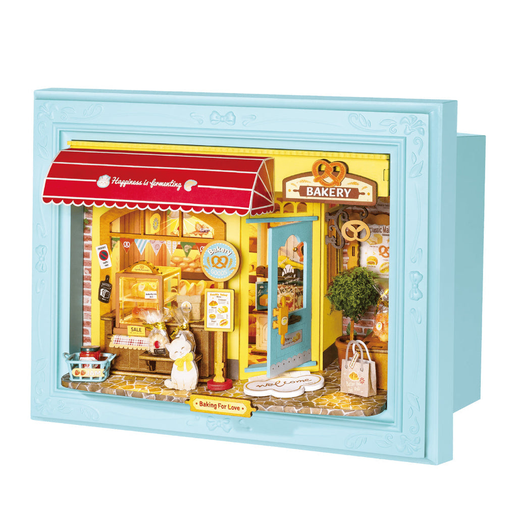Rolife 3D Wooden Puzzle - Fluffy Cat Bakery DP001