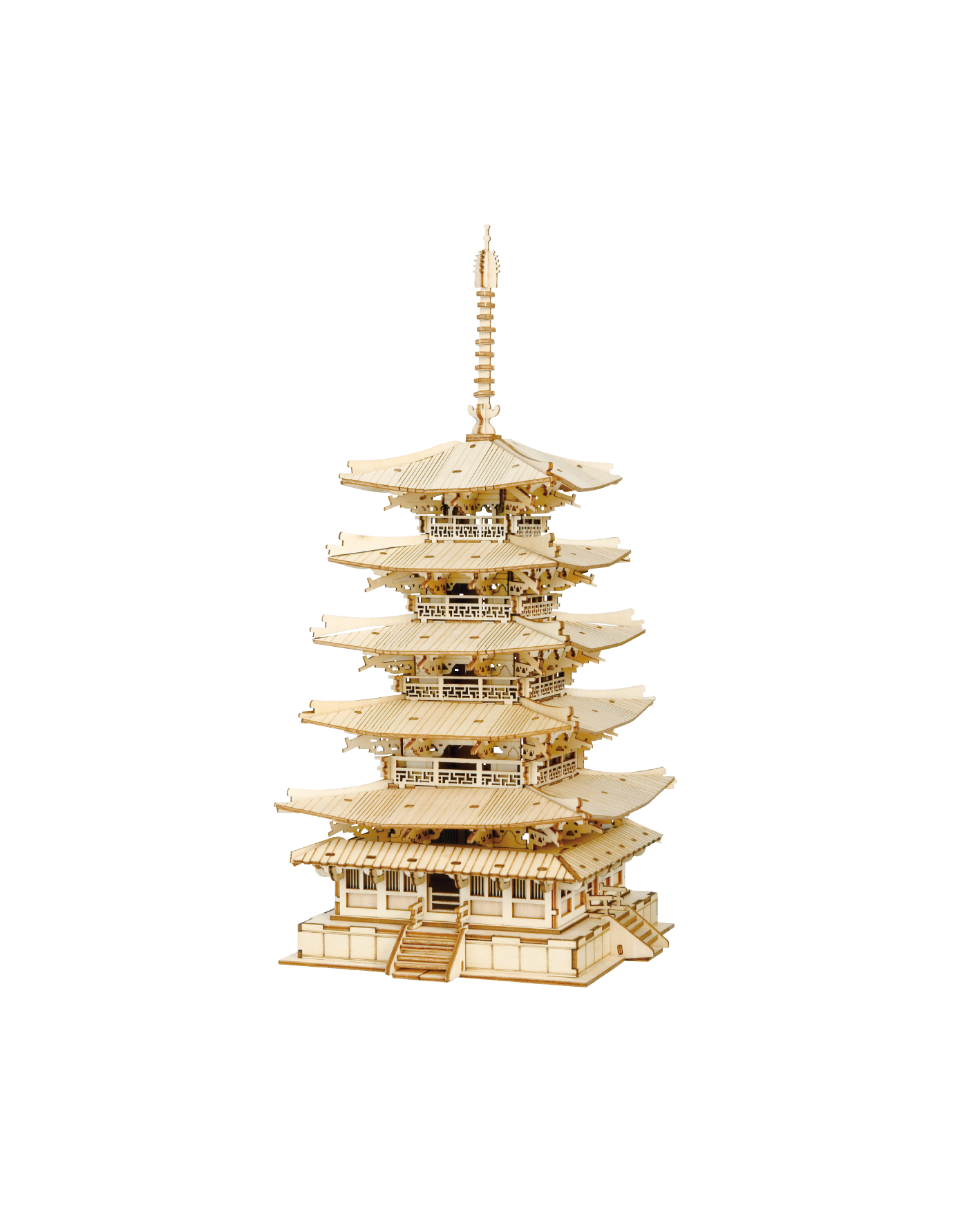 Rolife Modern 3D Wooden Puzzle - Five-storied Pagoda TGN02